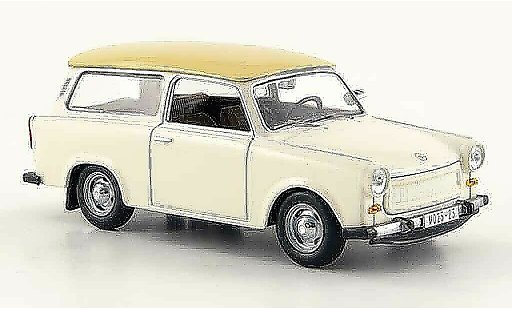 Trabant 601 Universal 1/43 IST Models white beige 1965 diecast model cars