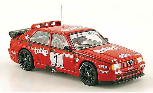 Alfa Romeo 75 turbo 1/43 M4 Evoluzione No.1 totip Monza 1990 D. Cerrato / G. Cerri diecast model cars