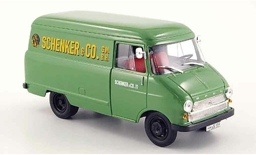 Opel Blitz Type A 1/43 Bing van schenker diecast model cars