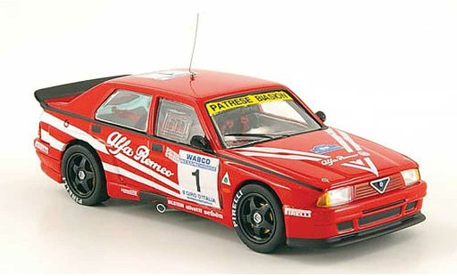 Alfa Romeo 75 turbo 1/43 M4 Evoluzione No.1 Giro d Italia 1988 Patrese / Biasion / Saviero diecast model cars