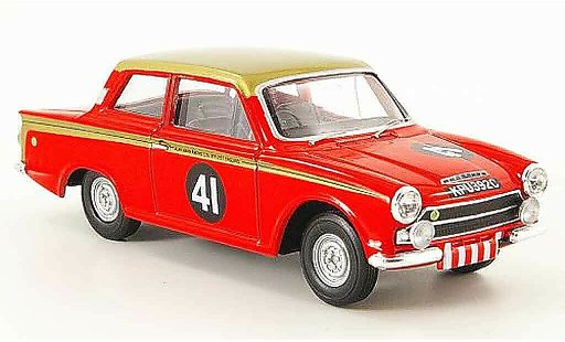 Lotus Cortina MkI 1/43 Vanguards no.41 alan mann racing etcc 1965 diecast model cars