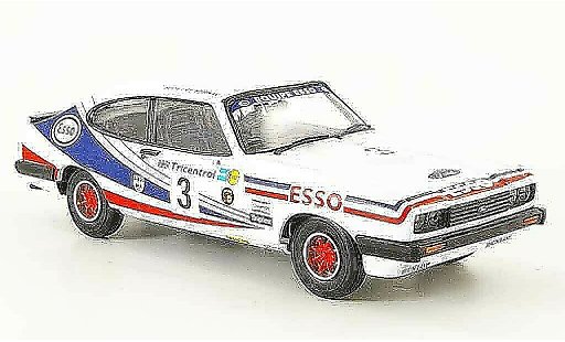 Ford Capri 3.0S 1/43 Vanguards MKIII No.3 Esso BSCC 1982 diecast model cars