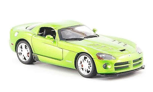 Dodge Viper SRT 10 1/43 Norev SRT10 Coupe green 2008 diecast model cars