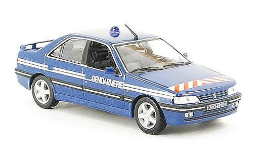 Peugeot 405 Turbo 16 1/43 Norev gendarmerie 1995 diecast model cars
