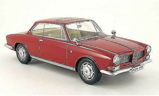 Bmw 3200 cs bertone 1/18 Neo red 1961 diecast model cars