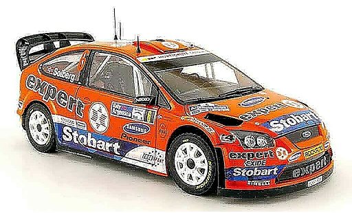 Ford Focus RS WRC 1/18 Sun Star 08 no.6 expert rallye argentinien 2009 diecast model cars