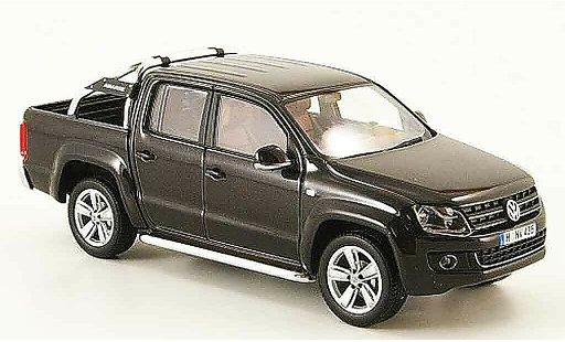 Volkswagen Amarok Base 1/43 Minichamps black 2010 diecast model cars