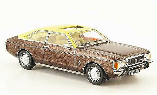 Ford Granada Coupe 1/43 Neo MK I (RHD) brown 1975 diecast model cars