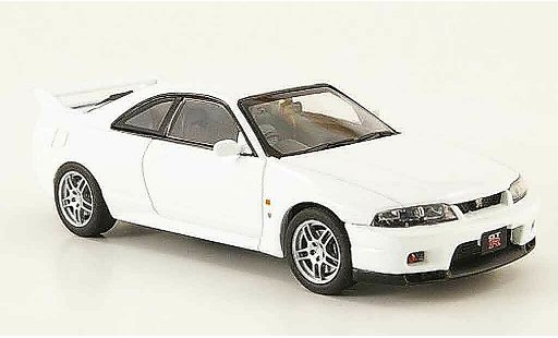 Nissan Skyline R33 1/43 Ebbro GT R Vspec white 1995 diecast model cars