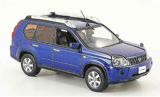 Nissan X Trail Base 1/43 J Collection blue Rechtslenker 2008 diecast model cars