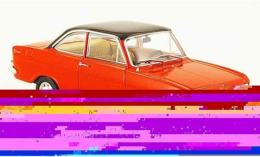 Opel Kadett A A 1/43 Starline coupe red black 1963 diecast model cars