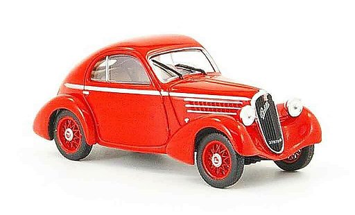 Fiat 508 CS Berlinetta 1/43 Starline Balilla Saloon red 1935 diecast model cars