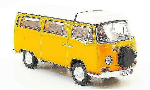 Volkswagen Combi A 1/43 Premium Cls t2a camping orange white diecast model cars