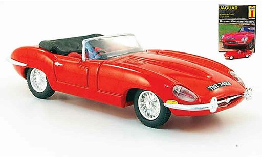 Jaguar E-Type Roadster 1/43 Corgi red diecast model cars