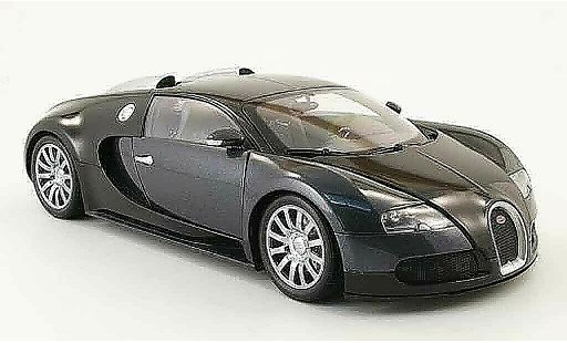 Bugatti Veyron coupe 1/18 Minichamps 16.4 black/grey 2009 diecast model cars
