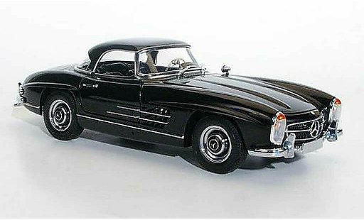 Mercedes 300 Roadster 1/18 Minichamps (W198 II) Hardtop black 1957 diecast model cars