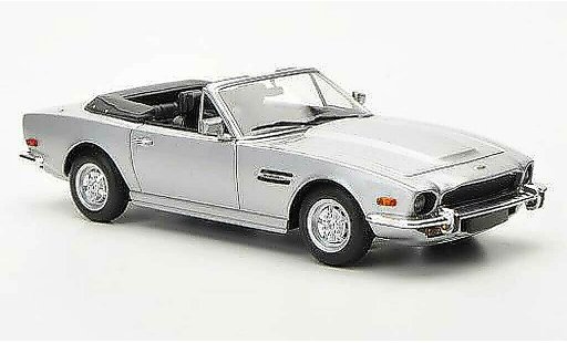 Aston Martin V8 volante 1/43 Minichamps grey LHD 1987 diecast model cars