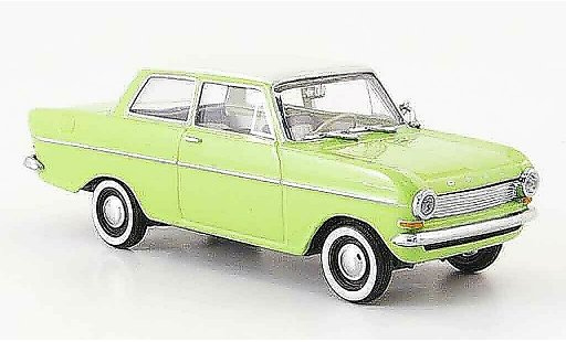 Opel Kadett A A 1/43 Minichamps green white 1962 diecast model cars