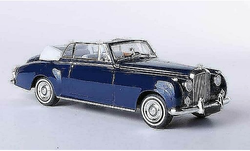 Bentley Continental cabriolet 1/43 Minichamps S2 Convertible blue 1960 diecast model cars