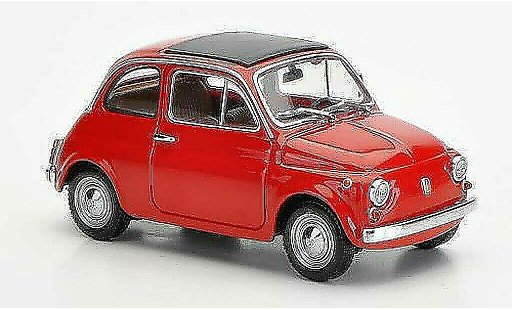 Fiat 500 R 1/43 Minichamps red 1965 diecast model cars