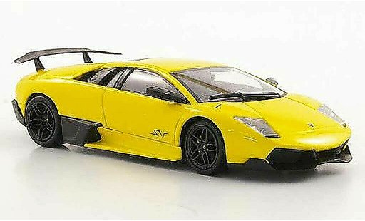Lamborghini Murcielago LP670 1/43 Minichamps SV yellow 2009 diecast model cars