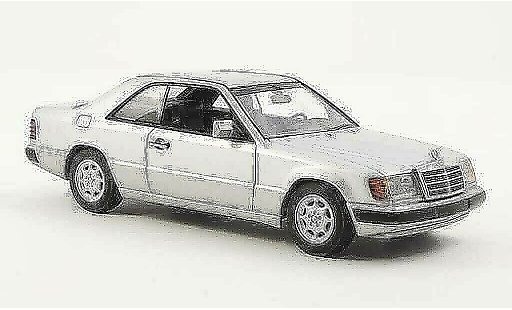 Mercedes 300 Coupe 1/43 Minichamps 24 (W124) grey 1990 diecast model cars