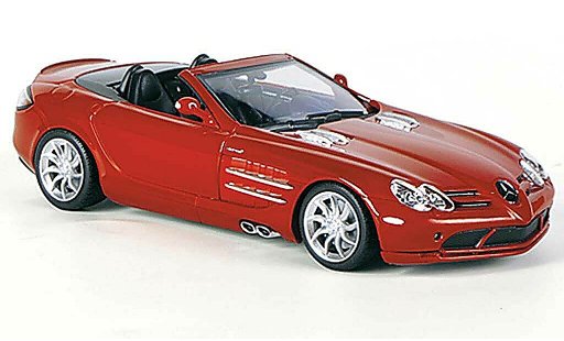 Mercedes SLR Roadster 1/43 Minichamps McLaren red 2007 diecast model cars