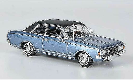 Opel Commodore A 1/43 Minichamps blue/black 1966 diecast model cars