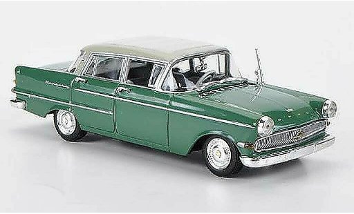 Opel Kapitan Base 1/43 Minichamps green/beigegrey 1959 diecast model cars