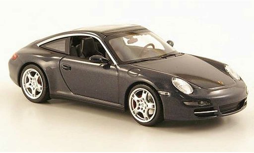 Porsche 911 Targa 1/43 Minichamps Carrera grey 2006 diecast model cars