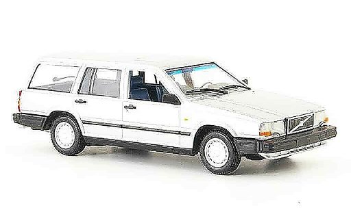Volvo 740 GL 1/43 Minichamps grey 1986 diecast model cars