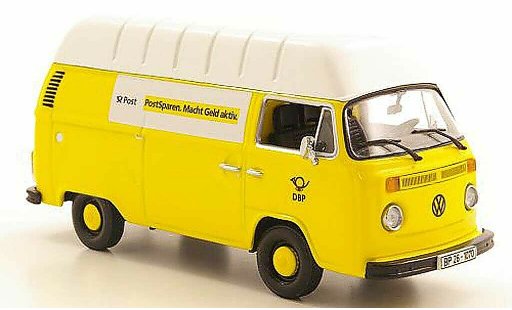 Volkswagen T2 B 1/43 Minichamps van Hochroof Deutsche Bundespost 1972 diecast model cars