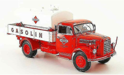 Borgward B4500 plateau 1/43 Minichamps flatbed Gasolin avec Tankaufsatz 1954 diecast model cars