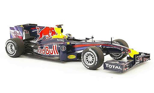 Renault F1 2010 1/18 Minichamps red bull racing no.5 s.vettel showcar diecast model cars
