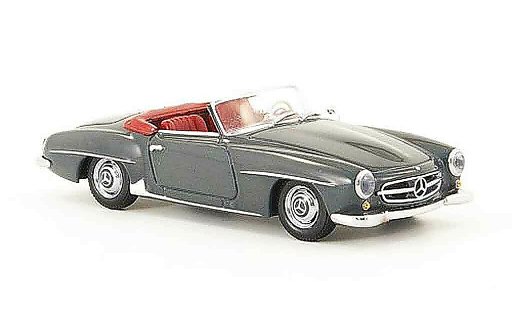 Mercedes 190 Base 1/43 Minichamps (W 121) grey open 1955 diecast model cars