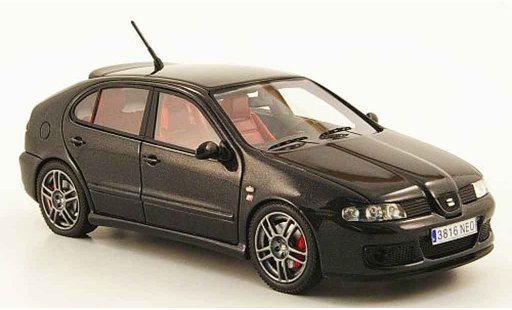 Seat Leon Cupra 1/43 Neo mk1 r black 2003 diecast model cars