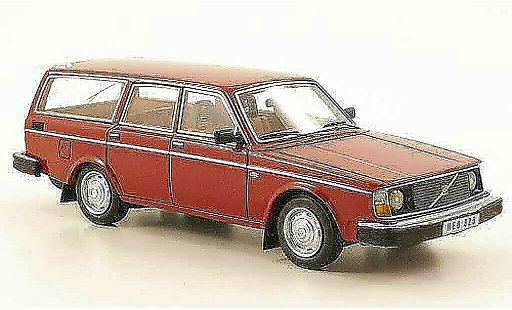 Volvo 245 DL 1/43 Neo black-red 1974 diecast model cars