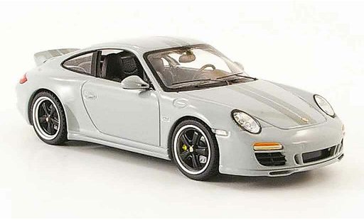 Porsche 911 S 1/43 Schuco Carrera Sport Classic grey 2009 diecast model cars