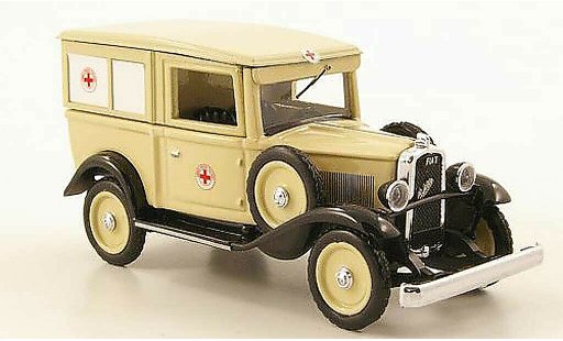 Fiat 508 Ambulanza 1/43 Rio Balilla Ambulancea Croce Rossa Italiana RTW 1935 diecast model cars