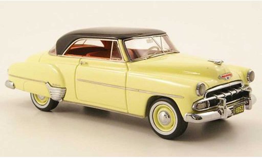 Chevrolet De Luxe Coupe 1/43 American Excellence HT yellow/black lim. Aufl. 500 1952 diecast model cars