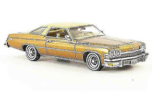 Buick Le Sabre Coupe 1/43 Neo HT brown beige 1974 diecast model cars