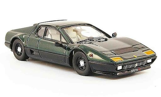 Ferrari 512 Coupe 1/43 Best green black 1976 diecast model cars