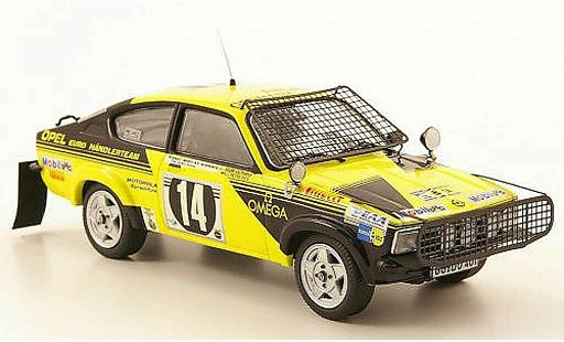 Opel Kadett C C 1/43 Schuco Coupe No.14 Safari Rally 1976 diecast model cars