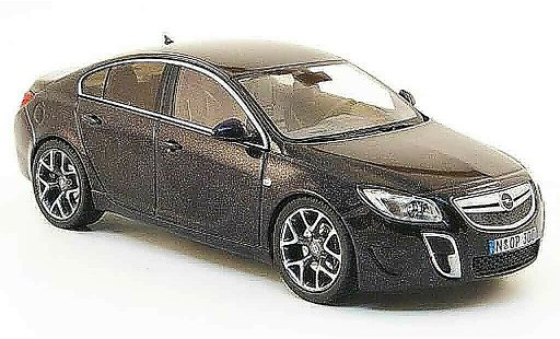Opel Insignia OPC 1/43 Schuco black 2009 diecast model cars