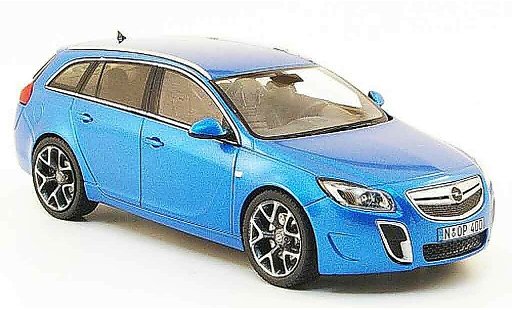 Opel Insignia OPC 1/43 Schuco sports tourer blue 2009 diecast model cars