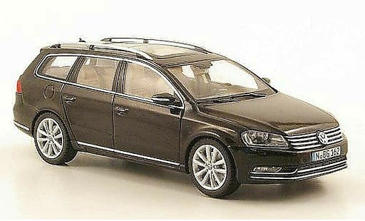 Volkswagen Passat B7 1/43 Schuco Variant black 2010 diecast model cars