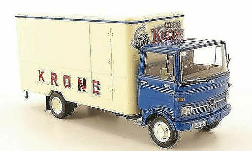 Mercedes LP 608 Kastenwagen 1/43 Schuco van Circus Krone diecast model cars