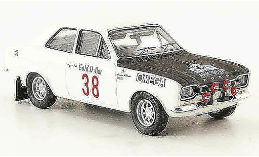 Ford Escort MK1 1/43 Trofeu No.38 winner 1000 Lakes Rally 1968 diecast model cars