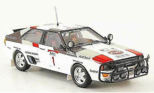 Audi Quattro rallye 1/43 Trofeu No.1 Mouton Pons Safari Rally 1983 diecast model cars