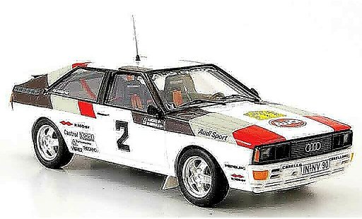 Audi Quattro rallye 1/43 Trofeu No.2 Mikkola Hertz Sweden Rally 1981 diecast model cars